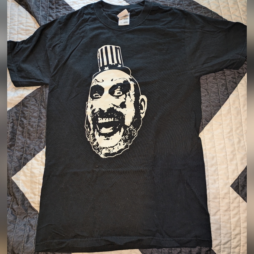 Limited Print Captain Spaulding Mens Small Black Tee